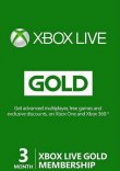 Xbox Live Gold 3 month
