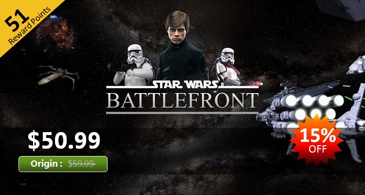 Star Wars Battlefront (EA) CD Key - Click Image to Close